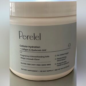 Collagen & Hyllauronic Acid.  Perelel Cellular Hydration powder